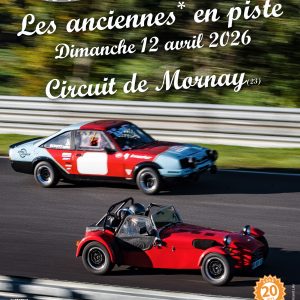 Inscription Journée circuit MORNAY 12 avril 2026