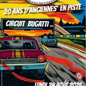 Inscription Journée circuit BUGATTI 24 aout 2026