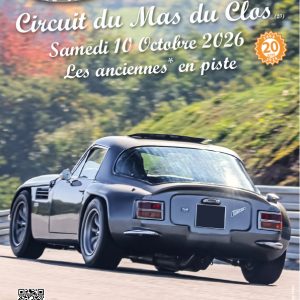 inscription Journée circuit du Mas du Clos samedi 10 octobre 2026 préview
