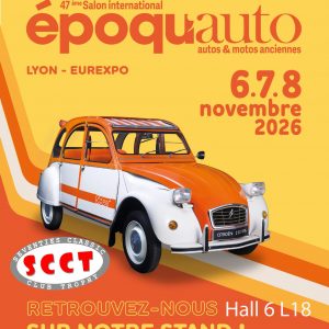 Billet d'entrée Epoqu'auto 2026